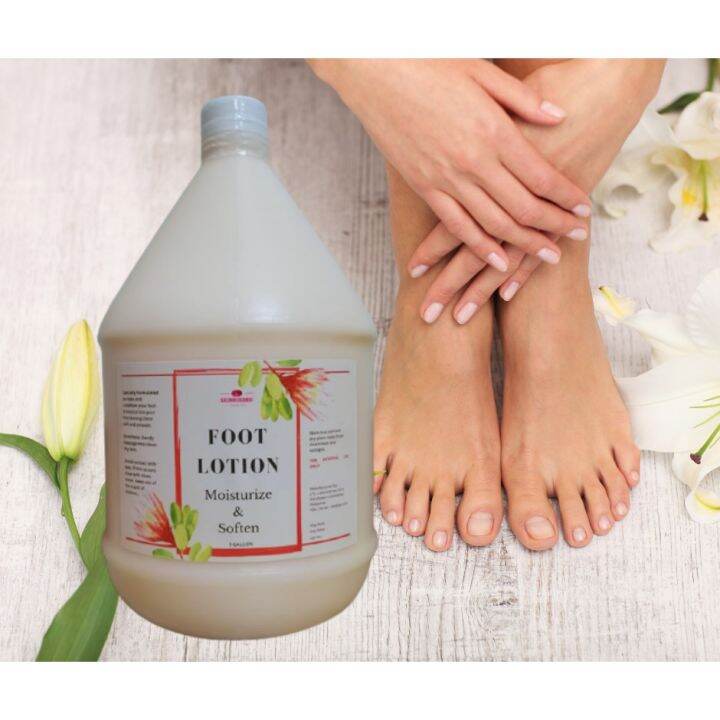 FOOT LOTION soften and moisturize 1 gallon I FOOT CARE I FOOT SPA