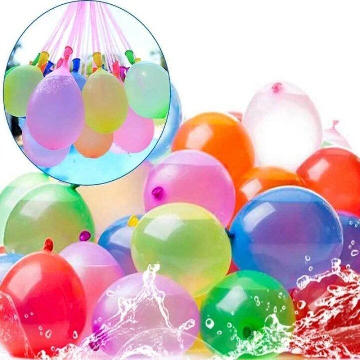 Mixed Color Fast Fill Water Balloons Outdoor Rapid Water Injection Play ...