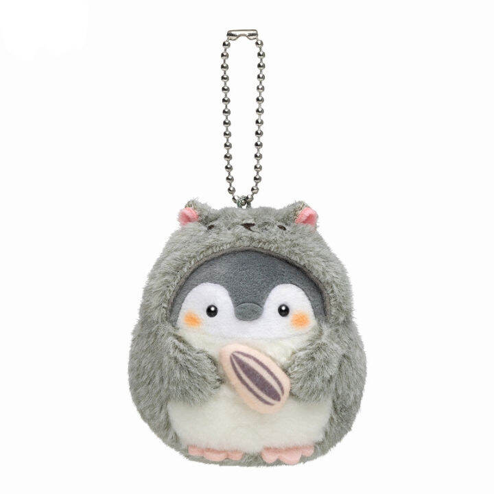 cute-3147in-chan-koupen-hamster-penguin-plush-toy-soft-mini-keychain-pendant