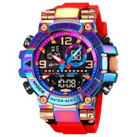 hot【DT】 New STRYVE for Mens Digital-Analog Movement 5ATM Watches Fashion 8025