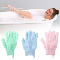 【cw】 Five Fingers Gloves Household Shower Children Supply Elastic Back Bathing Cleaning