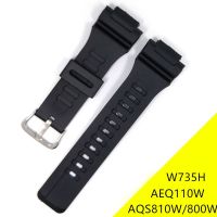 Silicone Band G-SHOCK AQS810W 800W AEQ110W W735H Accessorie Sport Replace Wristwatch WatchBands