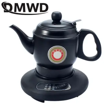 Tea Maker Black Tea Pu'er Glass Steam Teapot Automatic Thermal Insulation  Steam Boiling Tea Kettle Health Pot Heating Pot 1.2L