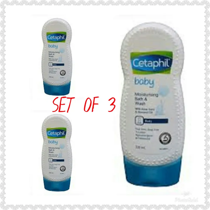 ( SET OF 3) CETAPHIL BATH & WASH Lazada PH