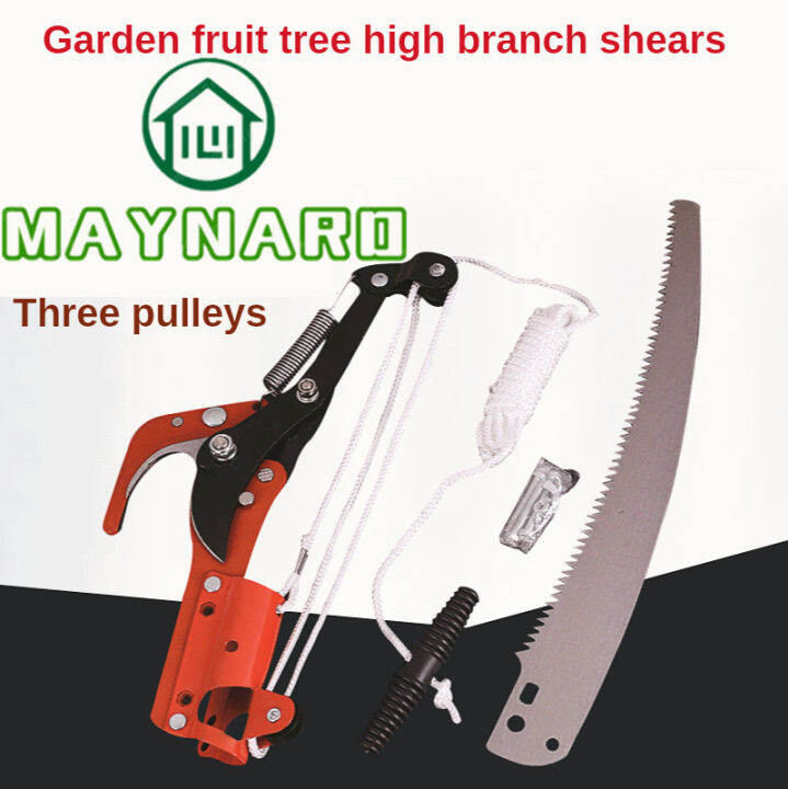 Garden Tools Pruning Shears Pruning High Telescopic Tree Saws High