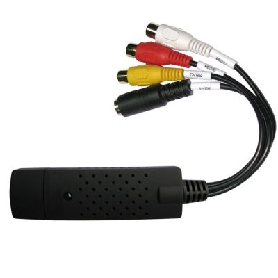 USB 2.0 Video Capture Card Converter Audio Video Grabber Adapter TV Tuner For Computer Win XP 7 8 10 NTSC PAL Adapters Cables