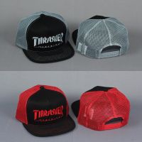 หมวก THRASHER FONT MAGAZINE TRUCKER CAP คุณภาพสูงแบบเต็มป้ายแท็ก