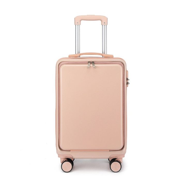 20/24 Inch New Front Opening Trolley Case Boarding Suitcase Business ...