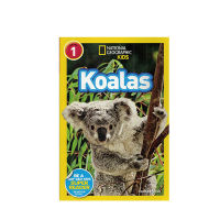 English original genuine picture book National Geographic Kids koalas National Geographic level 1 childrens popular science picture book Koala