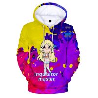 InquisitorMaster-Sudadera con capucha para hombre y mujer, suéter de manga larga con estampado 3D, chándal Unisex, novedad de 2021