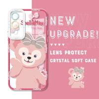 Casing Ponsel สำหรับ Infinix Tecno Pova 2 Pova 3 Pova 4 Pova 4 Pro ปลอกอ่อนเคสโทรศัพท์คริสตัลการ์ตูนกันกระแทกของแท้คลุมทั้งหมดเคสมือถือใสป้องกันกล้อง