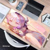 Large Mouse Mat Gaming Keyboard Mat Miss Kobayashis Dragon Maid Anime Cute Mousepad XXL 400X900 Locking Edge Rubber desk mat