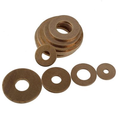 GB97 Copper Washer Flat Washer Thickened Brass Washer Metal Screw Flat Solid Gasket Sealing Washer Accessories