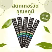 สติกเกอร์วัดอุณหภูมิ Thermometer strip for kombucha beer wine สำหรับ หมัก เบียน์ ไวน์ คอมบูชา ติดตู้ปลา