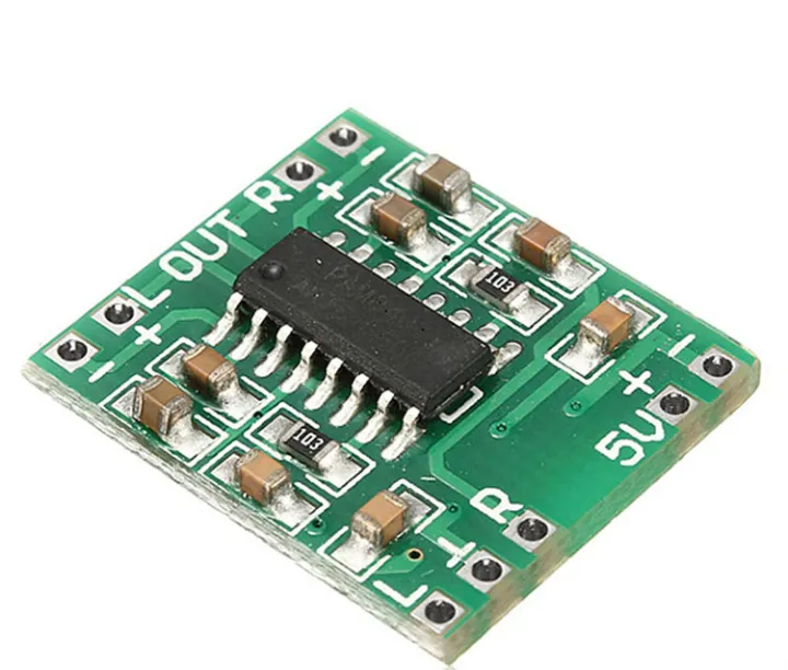 Lot De 2 Modules Amplificateurs Audio PAM8403 - Ampli Classe D Numérique - Alimentation 2.5V à 5V Par USB