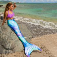 New American and European Mermaid Tail Women Swimsuit Parent-child Swimsuit 1700