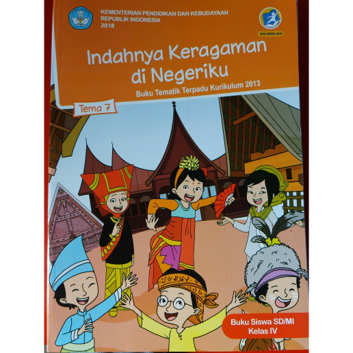 Buku Tematik Sd Kelas 4 Tema 7 Indahnya Keberagaman Di Negeriku K13