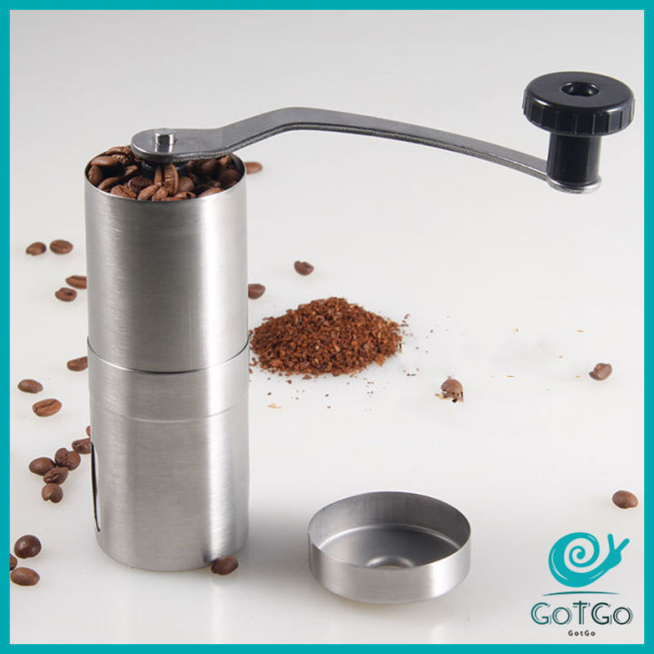 gotgo-ขนาดกระทัดรัด-พกพาสะดวก-เครื่องบดกาแฟ-mini-manual-coffee-grinder