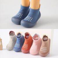 Children Sock Shoes Non-slip Floor Socks Boy Girl Soft Rubber Sole Shoes Toddler Sock Shoes Infant Booties 4.7 462 Reviews