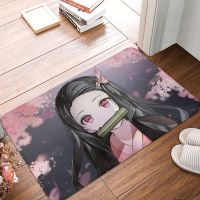 【CW】 Demon Slayer Anime Non slip Doormat Nezuko Kamado Outdoor Pattern