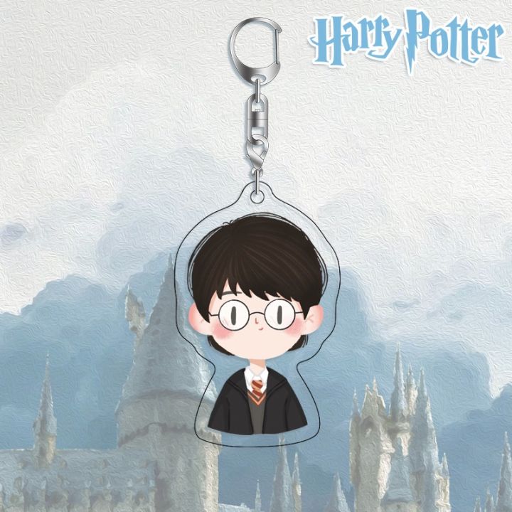 hz-harry-potter-acrylic-keyring-acrylic-board-action-figure-bag-pendant-gift-for-girls-key-chain-key-ring-hd-home-decor-double-side-zh