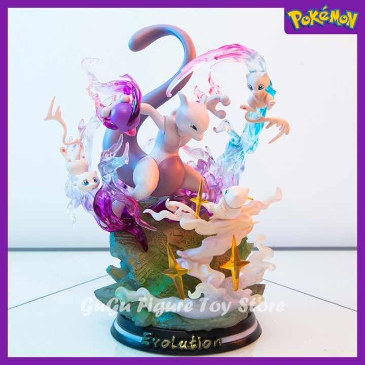 Pokemon Evolution Mewtwo Figure Charizard Dragonite Blastoise Venusaur ...