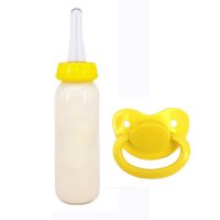 ddlg Adult Baby Bottle with Pacifier abdl 4 Colors bebe bottle Milk Bottles Little Space bottles baby Daddy Girl dummy 240ML