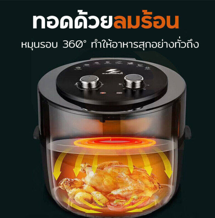 meier-airfryer-หม้อทอดไร้น้ำมัน-หม้อทอดอากาศ-หม้อทอดไร้มัน2022-หม้อทอดไร้มัน-otto-หม้อทอดไร้มัน-หม้อทอดไร้มัน-ความจุ-8ลิตร-การควบคุมอุณหภูมิ-หม