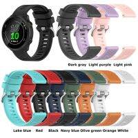 ✎❀▤ 5 sztuk/zestaw 20MM pasek zegarka dla Garmin Forerunner158/Forerunner55 dla vivoMove Luxe Twill Watchband części zamienne do Garmin venu Sq