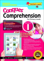 แบบฝึกหัดการจับใจความสำหรับป. 1  Conquer Comprehension For Primary Levels Workbook 1