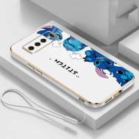 J4 J6 Samsung Galaxy J7รุ่น Prime Pro บวก J5 Pro เคสเสื้อแฟชั่น Lilo สติทช์เคสมือถือลายการ์ตูนฝาหลังนุ่มมันวาว