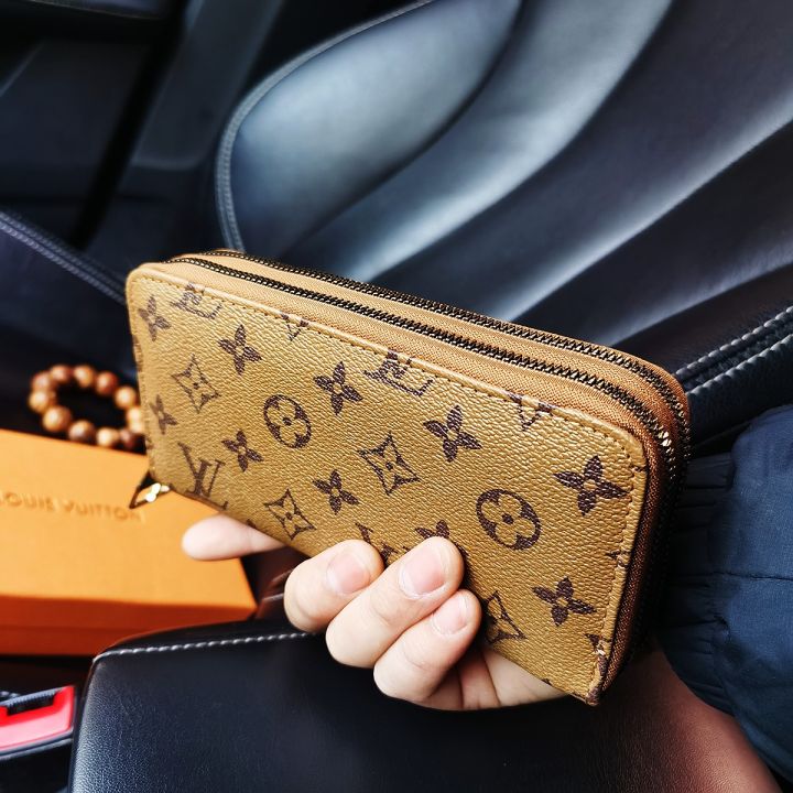 2023 New Classic Women's Double Zipper Wallet Today Sale Fully stocked