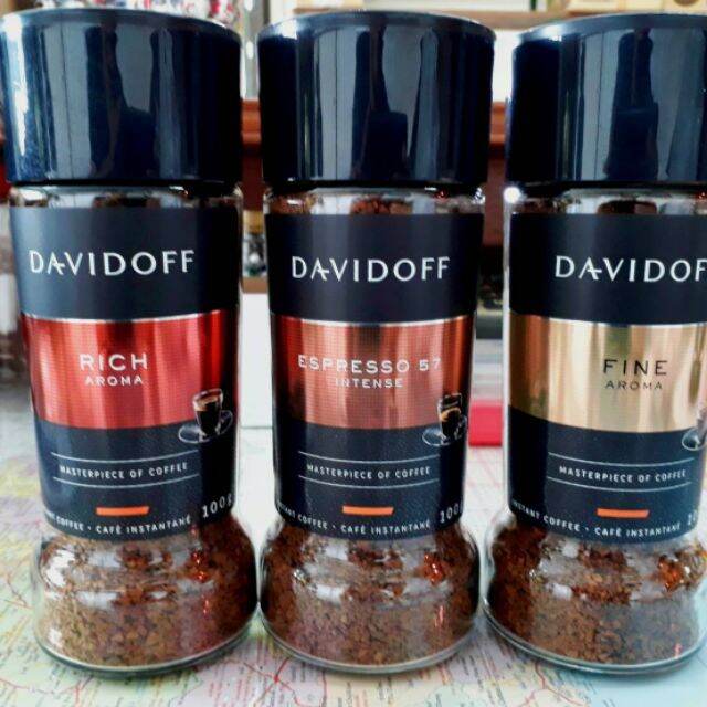 [ลด50] [RICH] พร้อมส่ง กาแฟ Davidoff Coffe 100 กร้ม KM7 foodland food