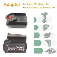 ；’；‘、。 For Bosch C Battery Adapter For Devon 20V Battery Converter To For Bosch 18V PBA Li-Ion Battery Electrical Tool Accessories