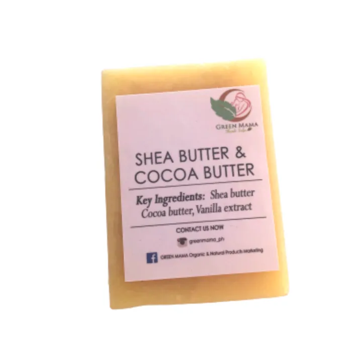 Shea Butter & Cocoa Butter Soap, eczema, moisturizing, itchy, dry