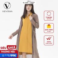 Áo len nữ cardigan dáng dài Vien Tran N65C19Q001 (Nhiều màu) thumbnail