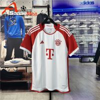 Bayern 23-24 [AAA] เสื้อยืดลําลอง แขนสั้น พิมพ์ลายฟุตบอล คุณภาพสูง ไซซ์ S-2XL