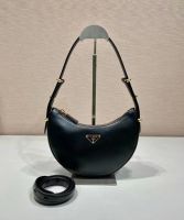 Prada Arqué leather shoulder bag