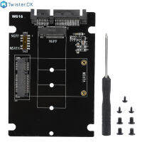 พร้อมสต็อกโซลิดสเตไดรฟ์อะแดปเตอร์การ์ด MSATA M.2เพื่อ SATA III อินเตอร์เฟซคู่สากล Ssd ฮาร์ดดิสก์อะแดปเตอร์การ์ด