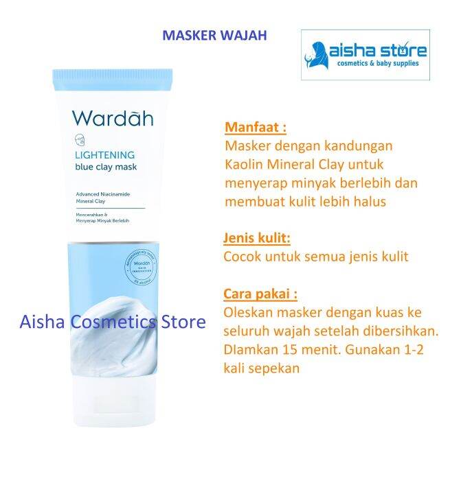 wardah lightening face mask