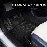 Tototyotraa Priussss สำหรับ BYD ATTO 3หยวนเสื่อปูพื้นรถกันน้ำกันลื่นแผ่นรองพื้นสำหรับสี่ฤดูกาลรถพวงมาลัยซ้ายรถพวงมาลัยขวาอุปกรณ์เสริมรถยนต์ Tpe/xpe