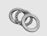 ™❣ 1PC 25mm x 42mm x 11mm 51105 Axial Ball Thrust Bearing 3-Parts 25x42x11