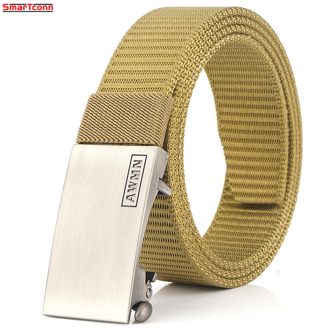 Ratchet Belt/No Holes Full Adjustable Web Belt for Men Women and Boys Fairwin Nylon Web Belts 
