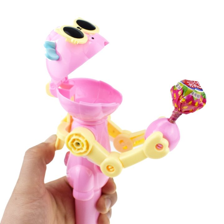 dimama-cod-ของเล่นหุ่นยนต์อมยิ้มหุ่นยนต์กินน้ำตาลเครื่องจักรน้ำตาลกินไดโนเสาร์tricky-toys-ของขวัญ