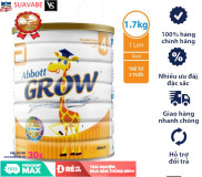 Bộ 2 lon Sữa bột Abbott Grow 4 1700g dành cho trẻ 2