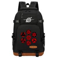 Anime Narutoes Kakashi Uzumaki Sasuke Backpack School Notebook Travel Bags for Kids Students