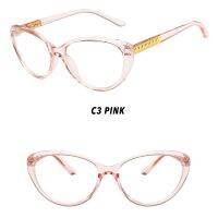 【HENGHA】Korean Glasses R Cat Eye Glasses Frame Anti Radiation Glasses Baso