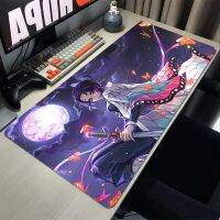 คีย์บอร์ดอะนิเมะ Mousepad ปีศาจ Killer Table Pad 900 × 400 TABL MAT คอมพิวเตอร์เกมมิ่ง Mousepad เครื่องเกมพรมขยายขนาดใหญ่