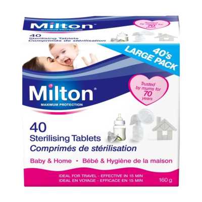 Milton Sterilising Tablets (40 Tablets)
