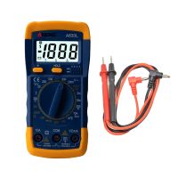 ◑ LCD Digital Multimeter A830L AC DC Voltage Diode Freguency Multitester Current Tester Luminous Display with Buzzer Function